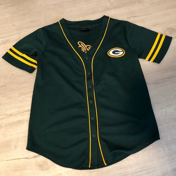 packers baseball jersey